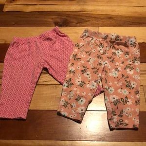 6 Month pink pants bundle